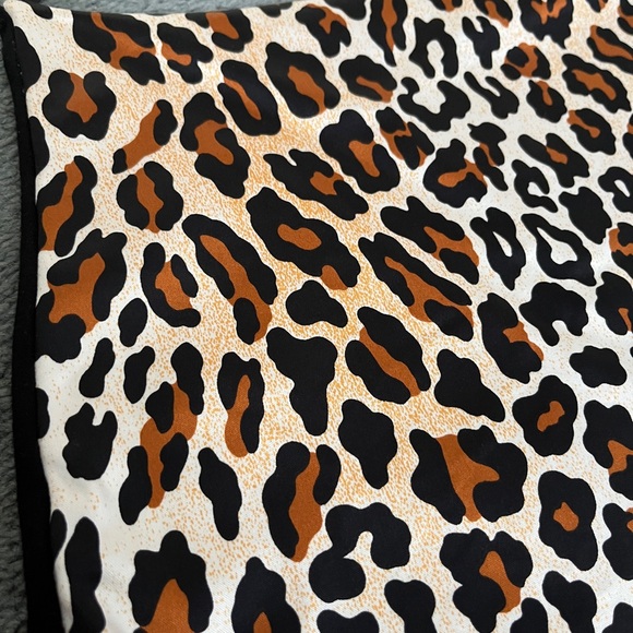 The Ooh La La! Fringed Knickers in Leopard Satin - Picture 6 of 11